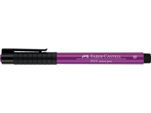 Faber Castell Tekenstift Faber-Castell Pitt Artist Pen Brush 134          donkerviolet