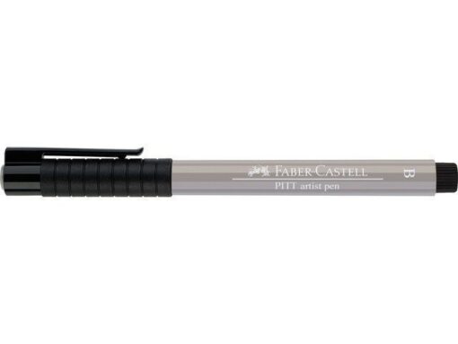 Faber Castell Tekenstift Faber-Castell Pitt Artist Pen Brush 272          warmgrijs III