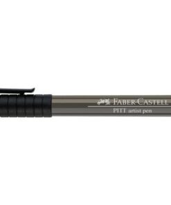 Faber Castell Tekenstift Faber-Castell Pitt Artist Pen Brush 273          warmgrijs IV