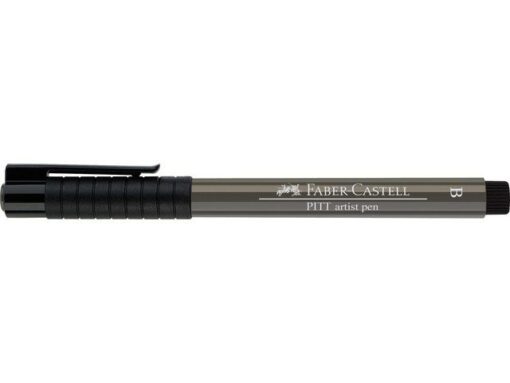 Faber Castell Tekenstift Faber-Castell Pitt Artist Pen Brush 273          warmgrijs IV
