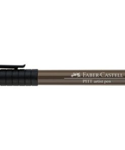 Faber Castell Tekenstift Faber-Castell Pitt Artist Pen Brush 177          walnootbruin