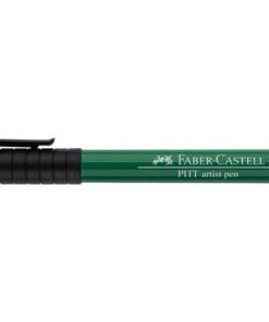 Faber Castell Tekenstift Faber-Castell Pitt Artist Pen Brush 264          phthalogroen donker