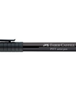 Faber Castell Tekenstift Faber-Castell Pitt Artist Pen Brush 199 zwart