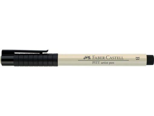 Faber Castell Tekenstift Faber-Castell Pitt Artist Pen Brush 270          warmgrijs I