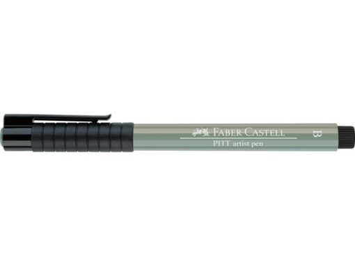 Faber Castell Tekenstift Faber-Castell Pitt Artist Pen Brush 172          aardegroen