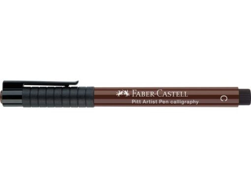 Faber Castell Kalligrafiepen Faber-Castell Pitt C 175 donker sepia