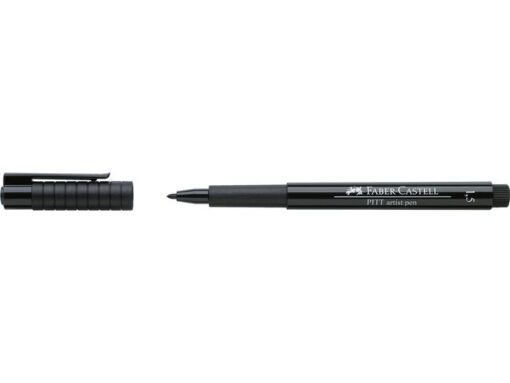 Faber Castell Tekenstift Faber-Castell Pitt Artist Pen 1,5 zwart