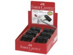Faber Castell gum Faber-Castell SLEEVE MINI zwart