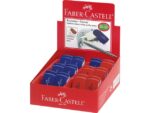 Faber Castell gum Faber-Castell SLEEVE MINI rood/blauw display a 24       assorti