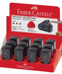 Faber Castell puntenslijper Faber-Castell "Sleeve" Mini enkel zwart