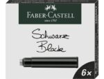 Faber Castell inktpatronen Faber-Castell zwart doosje a 6 stuks