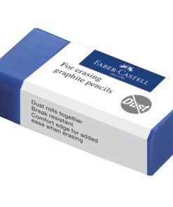 Faber Castell gum Faber-Castell stofvrij blauw