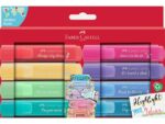 Faber Castell Tekstmarker Faber-Castell 46 Pastel set 8 stuks
