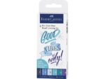 Faber Castell Tekenstift Faber-Castell Pitt Artist Pen Letteringset 6x