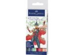 Faber Castell Tekenstift Faber-Castell Pitt Artist Pen Comic 6-delige etui