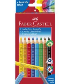 Faber Castell kleurpotlood Faber-Castell Jumbo GRIP promotieset 8 + 1 + 1