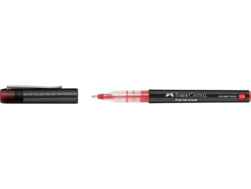 Faber Castell Inktroller Faber-Castell 1.5mm rood