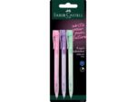 Faber Castell Balpen Faber-Castell 3 stuks op blister