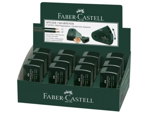 Faber Castell puntenslijper Faber-Castell "Sleeve" groen