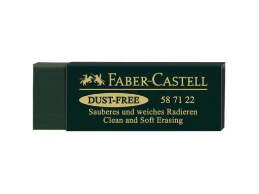 Faber Castell gum Faber-castell stofvrij groen