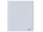 Kangaro KTC Tabblad Kangaro A4 venster PP 120 micron grijs 23-gaats     10-delig EB