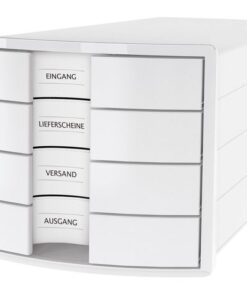Ladekast HAN Impuls met 4 gesloten laden wit