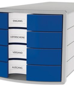 Ladekast HAN Impuls met 4 gesloten laden blauw