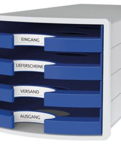 Ladekast HAN Impuls met 4 open laden blauw