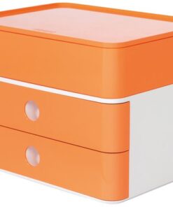 Smart-box plus Han Allison 2 lades en box abrikoos oranje