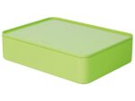 Smart-organiser Han Allison box met binnenschaal en deksel  limoen groen, stapelbaar