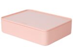 Smart-organiser Han Allison box met binnenschaal en deksel  flamingo roze, stapelbaar