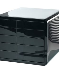 Ladekast HAN i-Box met 5 gesloten laden zwart