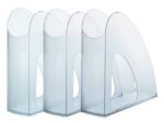 Tijdschriftencassette HAN Twin C4 transparant