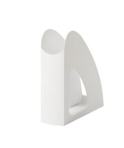 Tijdschriftencass. HAN Re-LOOP A4/C4, wit 100% gerecycled materiaal