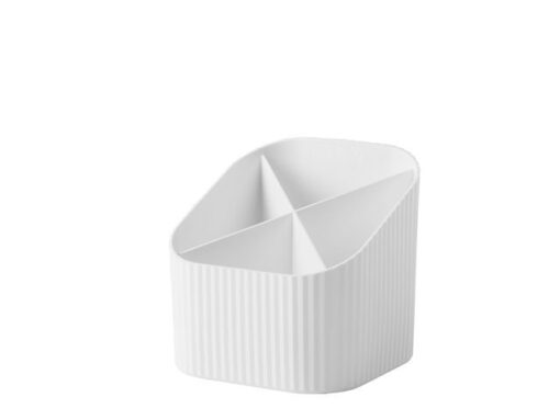 Pennenkoker HAN Re-X-LOOP 4-vaks, wit 100% gerecycled       materiaal