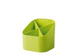 Pennenkoker HAN Re-X-LOOP 4-vaks, limoen 100% gerecycled    materiaal