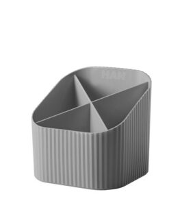 Pennenkoker HAN Re-X-LOOP 4-vaks, grijs 100% gerecycled     materiaal