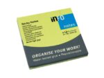 Info Notes 75x75mm fel groen blok a 80 vel