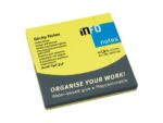 Info Notes 75x75mm fel geel blok a 80 vel