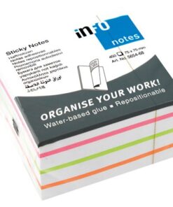 Info Notes 75x75mm mix blok a 450 vel