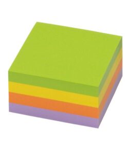 Info Notes 75x75mm assorti spring blok a 400 vel