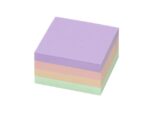 Info Notes 75x75mm assorti harmony blok a 400 vel