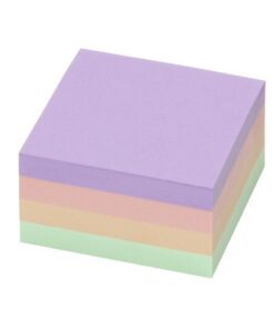 Info Notes 75x75mm assorti harmony blok a 400 vel