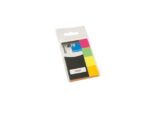 Info Notes Info Page Markers papier neonmix 20x50mm, 4 kleuren