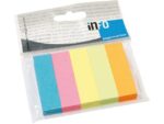 Info Notes Info Page Marker papier brilliant 15x50mm, 5 kleuren