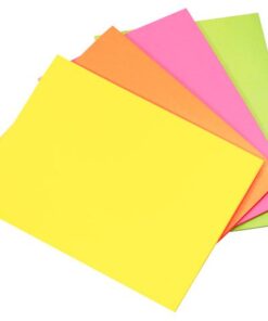 Info Notes Info communicatiekaarten, 200x150mm, 4 x 50 stuks, geel, oranje, roze, groen