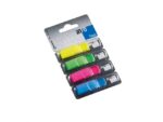Info Notes Info flags 12,5x43mm assorti blister à 4 kleuren à 36 stuks