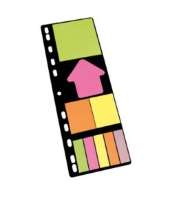 Info Notes Info sticky notes op kaart diverse formaten / kleuren
