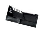 Portefeuille Alassio zwart nappa leer.