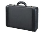 Alassio Laptop attaché koffer Alumaxx MODICA. Zwart kunstleer.